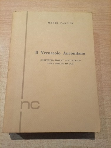Vernacolo anconitano m - anconitano,