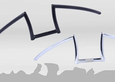 Manubrio in acciaio tipo W