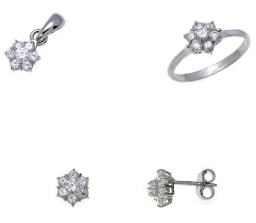 Parure oro pendente ciondolo - parure,