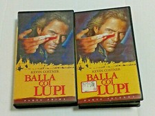 2X VHS (V3) DA COLLEZIONE-BALLA COI LUPI -N°1 E 2  (M) video  INTEGRALE KEVIN...