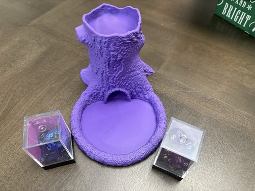 Lotto albero torre - , viola