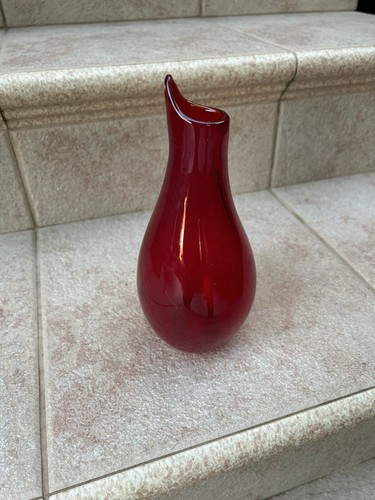 Vaso 60s vetro murano - vaso,