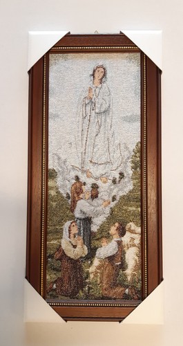 Arazzo della madonna fatima - arazzo,