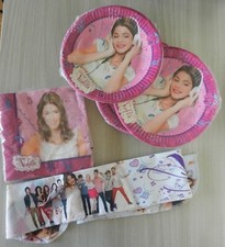 Set kit party carta personalizzato Violetta Disney bandana piatti bicchieri