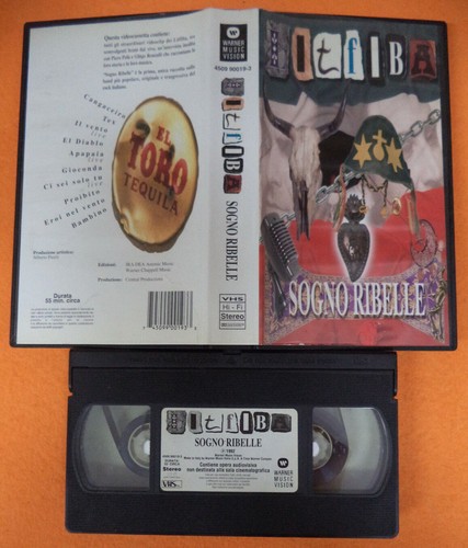 Vhs litfiba sogno - vhs, 1992