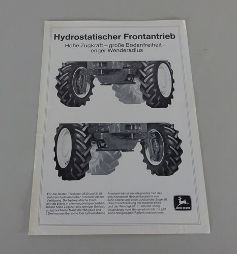 Prospektblatt john deere - prospektblatt,