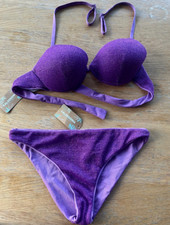 Calzedonia Purple Bikini Set