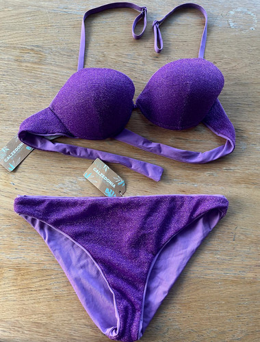 Calzedonia purple bikini set - calzedonia,