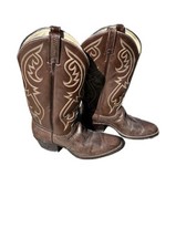 Dan Post cowboy Stivali Di pelle Pitone Da Uomo Nr 42