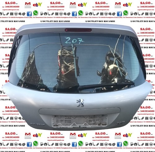 Portellone cofano posteriore - portellone,