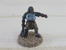 Shagrat Il signore degli anelli miniature in metallo dipinto a mano.