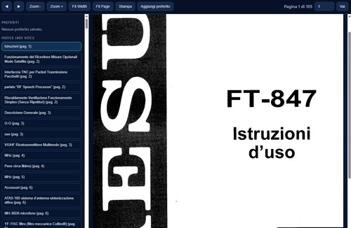 Yaesu 847 manuale - yaesu, ft-847
