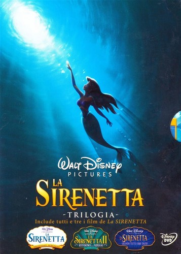 Dvd la sirenetta - dvd,