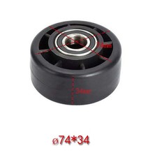 Cuscinetto ruota tapis roulant palestra grado professionale set 2 pezzi per attr