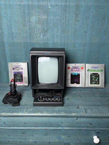 Console vectrex 3 giochi - console,