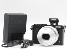 Fotocamera digitale Nikon 1 J5 20,8 MP inglese OK MINT kit obiettivo nero...