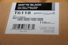 Epson T6118 Stylus Pro 7400 9400 7800 9800 - mai aperto - MHD 11/19 - IVA