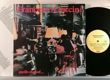 FRANCESCO GUCCINI : QUELLO CHE