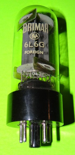 British brimar 6l6g - 6l6g, ottimo