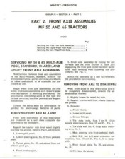 Manuale officina Massey