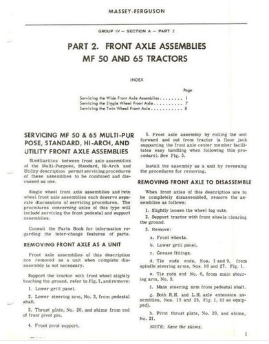 Manuale officina massey - manuale,