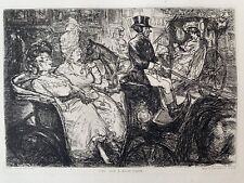 John Sloan Gravure Eau Forte