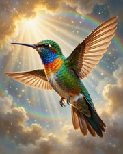 Carta da parati Colibrì