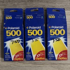 3 pellicole Polaroid 500 Insta