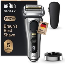 Braun Series 9 Pro+ 9517s Rasoio Uomo Argento Wet Dry NUOVO IMBALLO ORIGINALE (I9)
