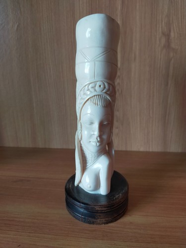 Statua busto donna orientale - busto,