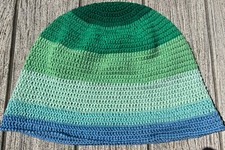 Cappello uncinetto multicolore crochet modello Ferragni-Valentino