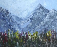 Quadro moderno valle dei - quadro,