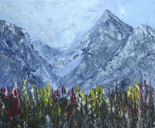 Quadro moderno valle dei - quadro,