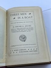 Three Men in a Boat Jerome K. Jerome Hardcover 1889 Excellent Condition