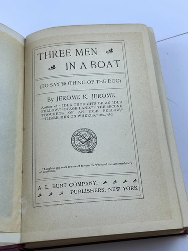 Three men boat jerome - three, k