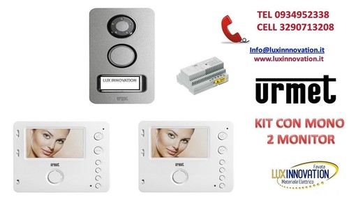 Kit videocitofono bifamiliare - videocitofono,