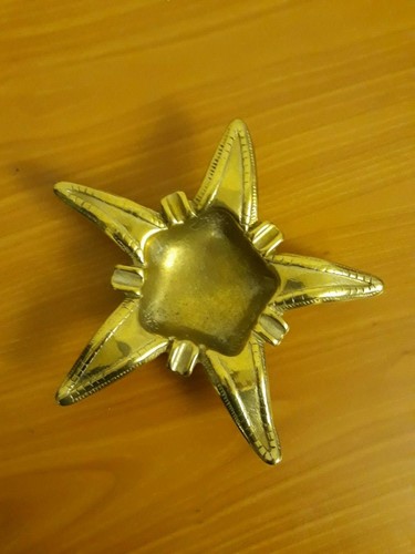 Posacenere ottone pesante - posacenere,
