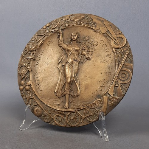 Antico medaglione bronzo - medaglione,