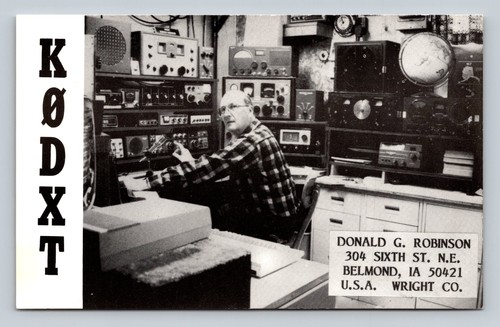 Ham radio qsl - qsl, ia