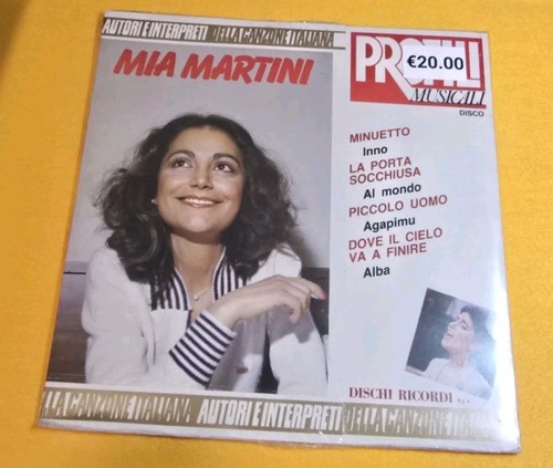 Mia martini sigillato - martini, sigillato-