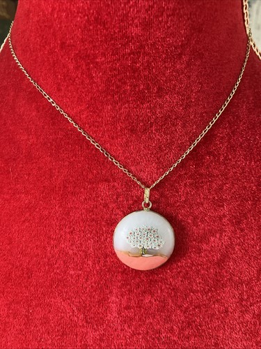 Collana ciondolo albero della