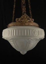 Lampadario Art Nouveau/Tardo Liberty H 90 Cm.