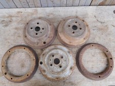 PIAGGIO VESPA 50 CERCHIO CERCHI RUOTA 9 MOZZO TAMBURO ANTERIORE ORIGINALE EPOCA