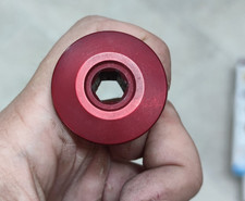 Dado bullone anodizzato rosso Piastra Sterzo Superiore Aprilia Rs 125 06-14