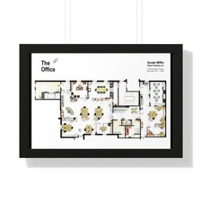 Poster the office fatto - office, mano