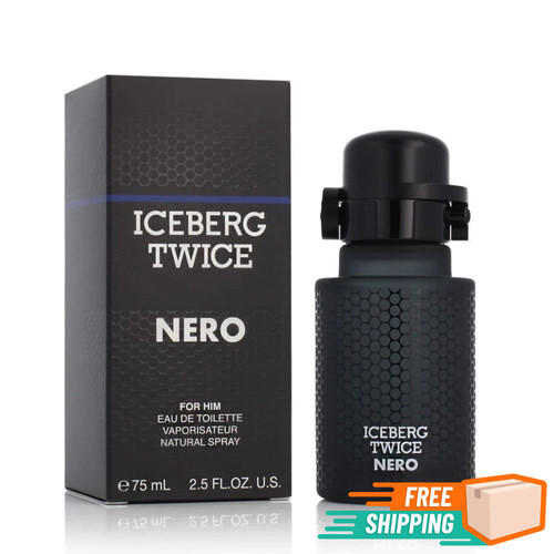 Iceberg twice nero - man, de