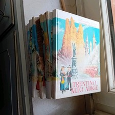 ENCICLOPEDIA DELLE REGIONI MERAVIGLIOSA ITALIA. ARISTEA 1966. COMPLETA 19 VOLUMI