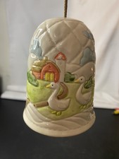 Carillon a vento in porcellana