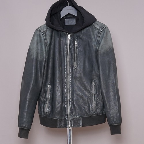 Giacca pelle all saints uomo - saints,