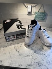 Sneakers sportive uomo Fila Fulcrum 3 10W 4E nuove bianco navy